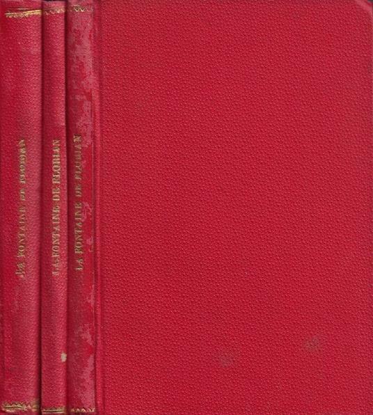Fables Choisies: mises en pose et accompagnées de pensées, maximes, adagres, proverbes, extraits des oeuvres des grands écrivains francais et étrangers, avec un Dicionnaire Historique, Mythologique et Iconologique et de nombreuses notes explicatives - Jean de La Fontaine - copertina