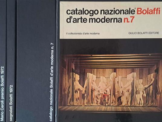 Catalogo nazionale Bolaffi d'arte moderna n. 7 - Paolo Levi - copertina