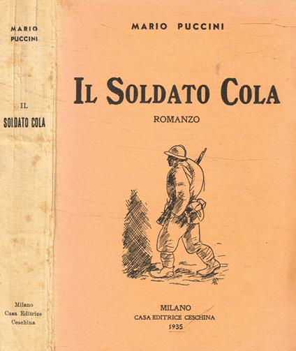 Il soldato Cola - Mario Puccini - copertina