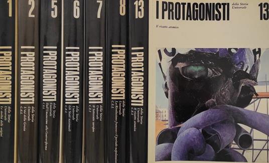 I protagonisti della Storia Universale. 7 Volumi - copertina