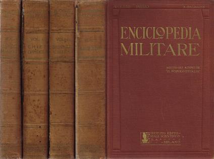 Enciclopedia militare - Alberto Malatesta - copertina