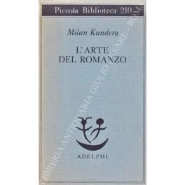 L' arte del romanzo - Milan Kundera - copertina