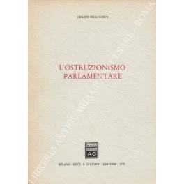 L' ostruzionismo parlamentare - Cesare Dell'Acqua - copertina
