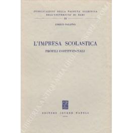 L' impresa scolastica. Profili costituzionali - copertina