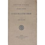 scelta delle lettere familiari. A cura di Luigi Piccioni