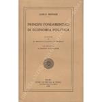 Principii fondamentali di economia. Con prefazione di Maffeo Pantaleoni
