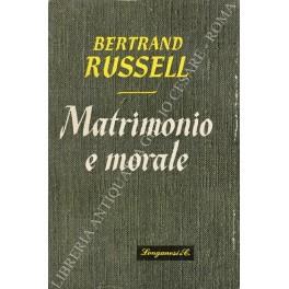 Matrimonio e morale - Bertrand Russell - copertina