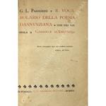 Il vocabolario della poesia dannunziana. Con una epistola a Gabriele d'Annunzio