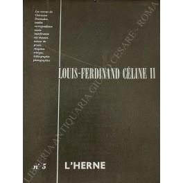Louis Ferdinand Celine II. Les Cahiers de L'Herne n¬∫ 5 - Louis-Ferdinand Céline - copertina