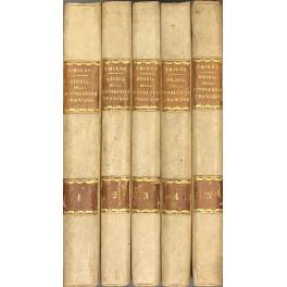 Storia della rivoluzione francese preceduta da un compendio della storia di Francia - copertina