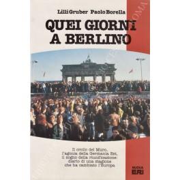 Quei giorni a Berlino - copertina