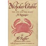 Nicholas Crabbe or the One and the Many. A Romance. With an introduction by Cecil Woolf