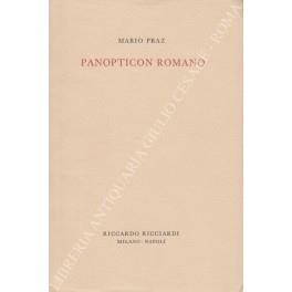 Panopticon romano - Mario Praz - copertina