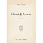I Capitoli del Borghetto (1579). Presentazione di Raffaele Colapietra
