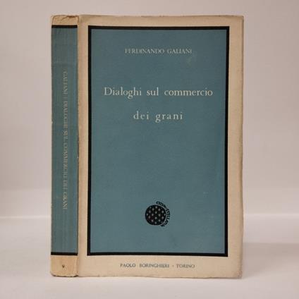 Dialoghi sul commercio dei grani - Ferdinando Galiani - copertina