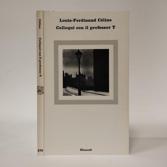 Colloqui con il professor Y - Louis-Ferdinand Céline - copertina