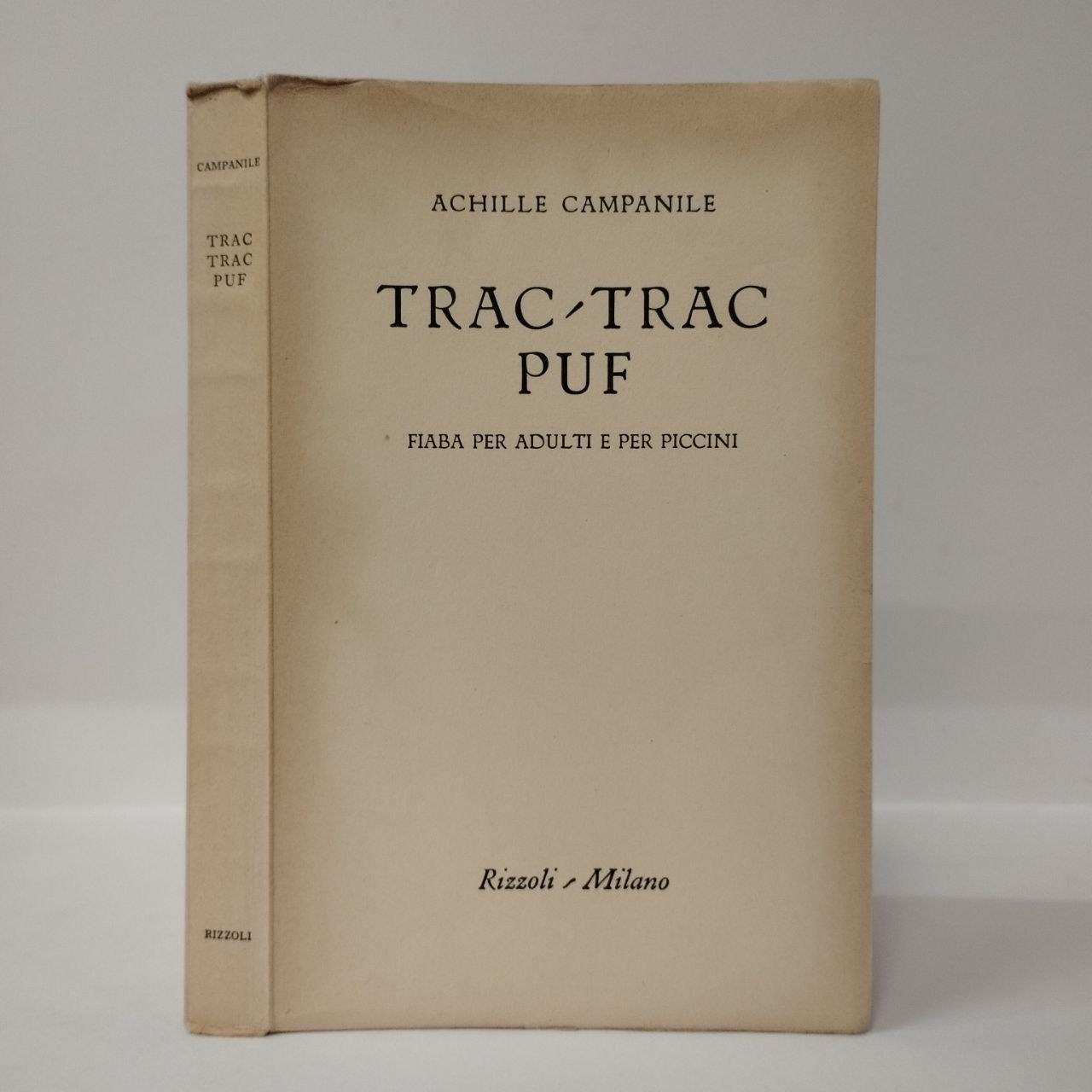 Trac Trac Puf, fiaba per adulti e per piccini