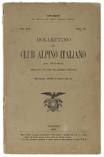 Bollettino Del Club Alpino Italiano