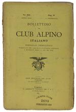 Bollettino Del Club Alpino Italiano
