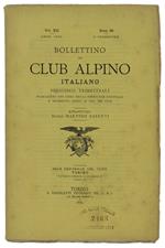 Bollettino Del Club Alpino Italiano