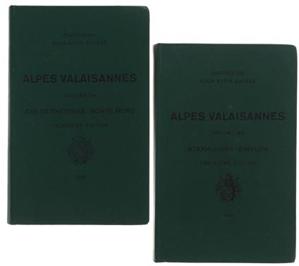 Guide Des Alpes Valaisannes. Volume Iiia: Théodule - Marcel Kurz - copertina