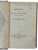 Poesie Colla Vita Dell'Autore Scritta Da Pierantonio Serassi