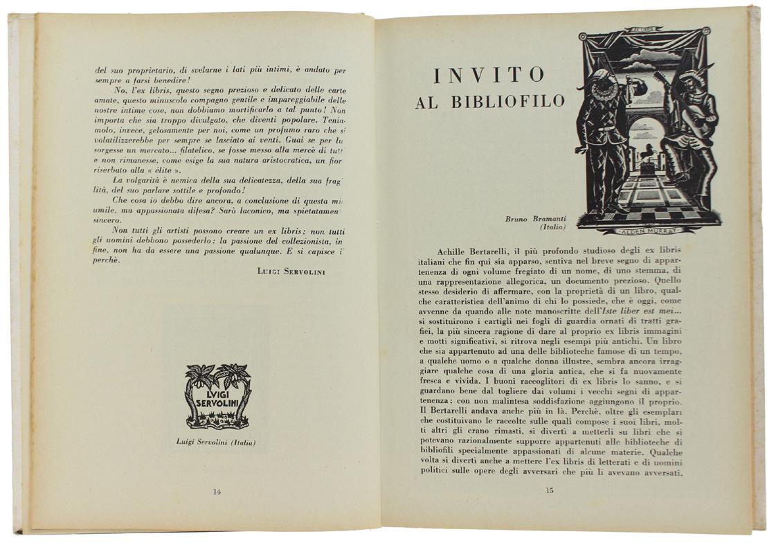 All'Insegna Dell'Ex-Libris. Panorama Ex Libristico Antico E Moderno
