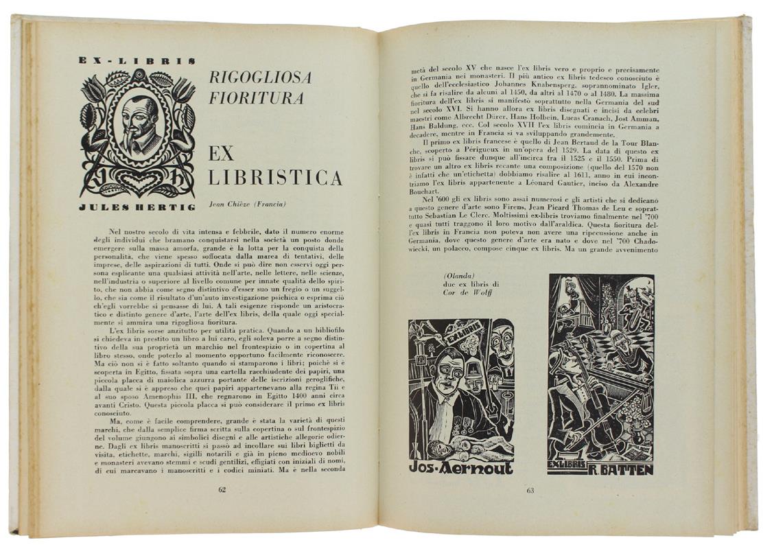 All'Insegna Dell'Ex-Libris. Panorama Ex Libristico Antico E Moderno