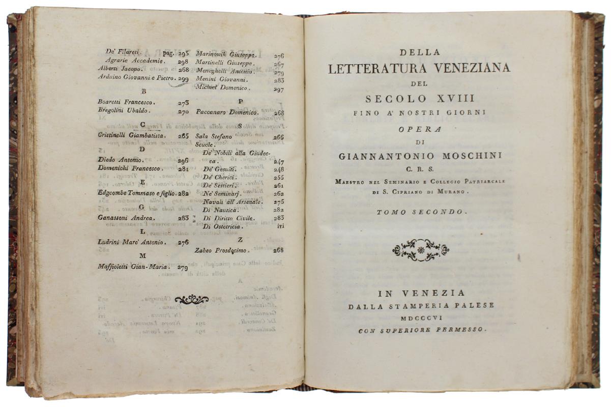 Della Letteratura Veneziana Del Secolo Xviii Fino à Nostri Giorni