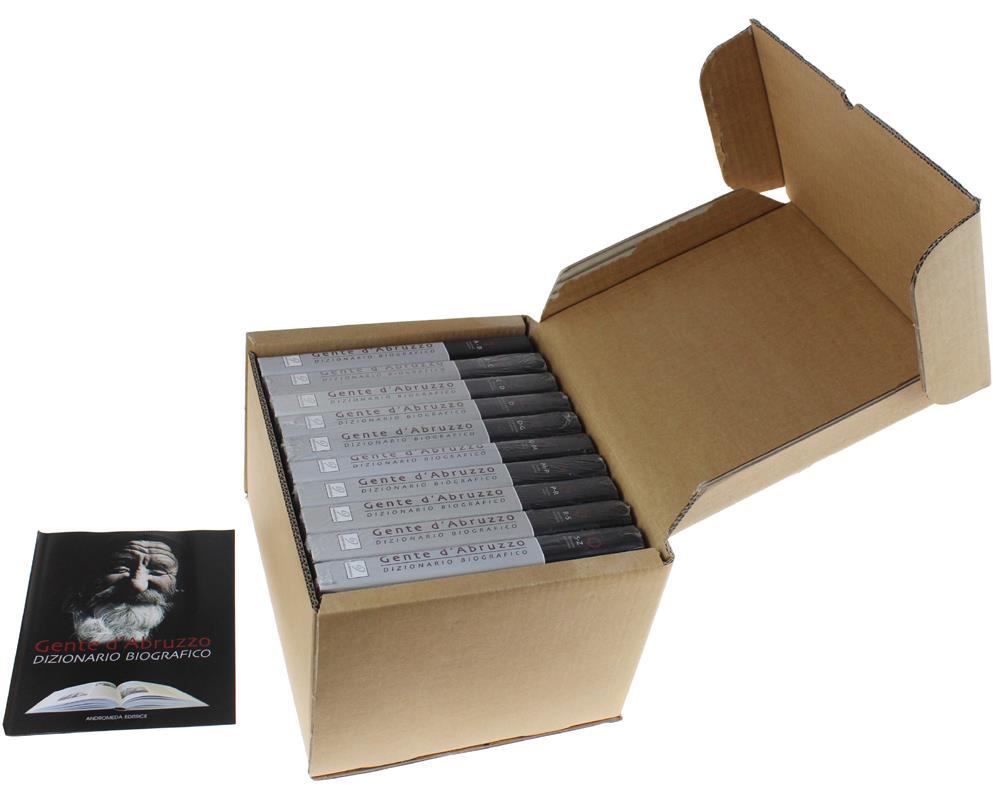 Gente D'Abruzzo. Dizionario Biografico Degli Abruzzesi Illustri [Completo In 10 Volumi, Nuovo]