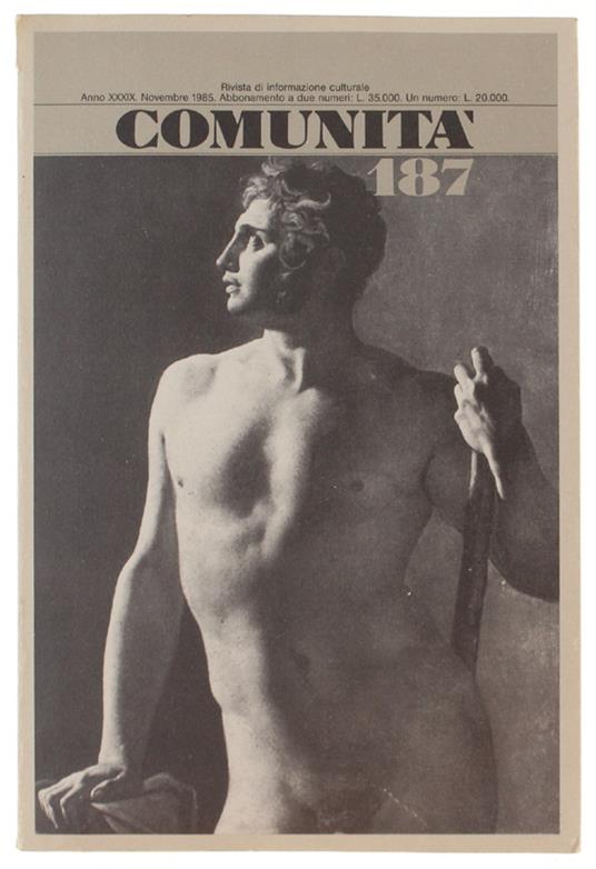 Comunità - copertina