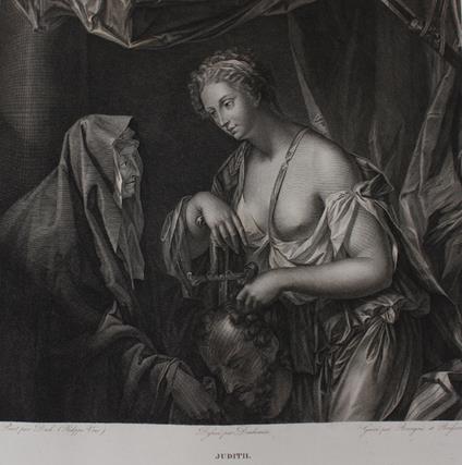 Judith (Gravure En Taille-Douce, Originale, Vers 1810) - copertina