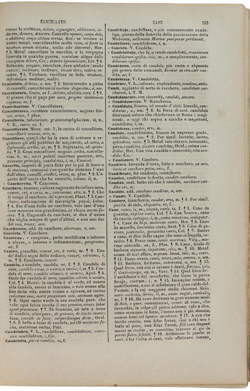 Lexicon Latini Italique Sermonis