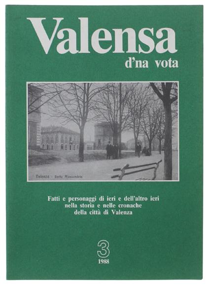 Valensa D'Na Vota N. 3/1988 - copertina
