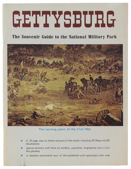 Gettysburg. The Souvenir Guide To The National Military Park - Ross Collins - copertina