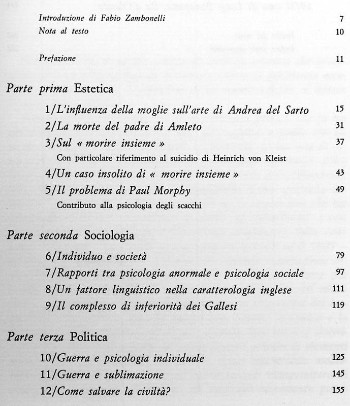 Saggi Di Psicoanalisi Applicata. Volume I: Estetica, Sociologia, Politica