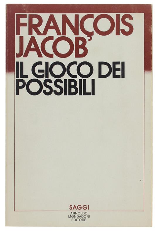 Il Gioco Dei Possibili - Francois Jacob - copertina