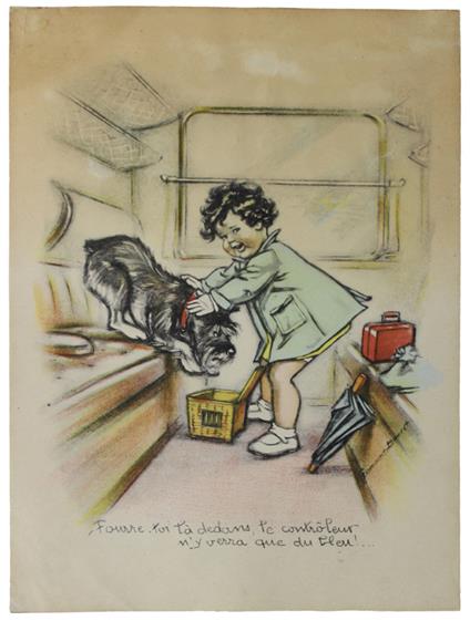 Fourre Toi La Dedans. Litografia A Colori - copertina