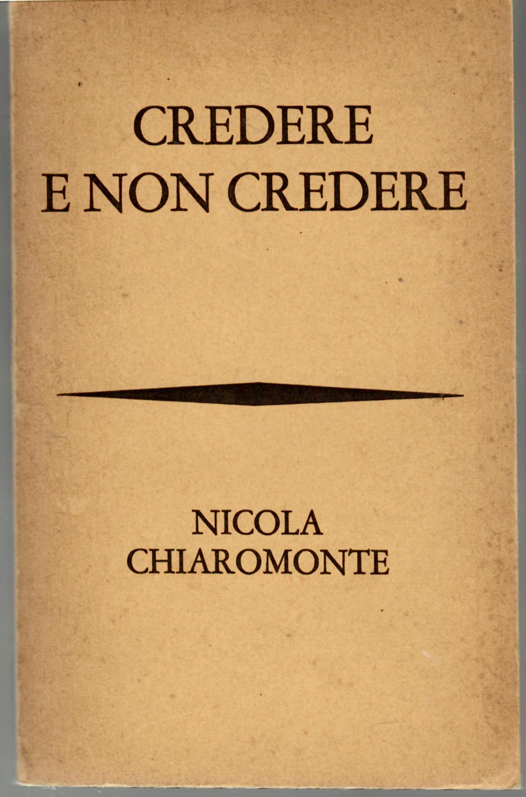 Credere e Non Credere