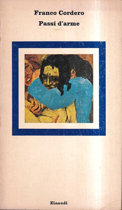 Passi d'arme - Franco Cordero - copertina