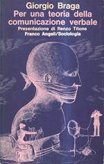 Per una teoria della comunicazione verbale