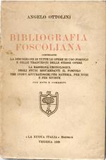 Bibliografia Foscoliana Contenente La Descrizione Di Tutte Le Opere Di Ugo Foscolo E Delle Traduzioni Delle Stesse Opere La Rassegna Cronologica Degli Studi Riguardanti Il Foscolo Tre Indici Accuratissimi Per Materia Per Nomi E Per Riviste