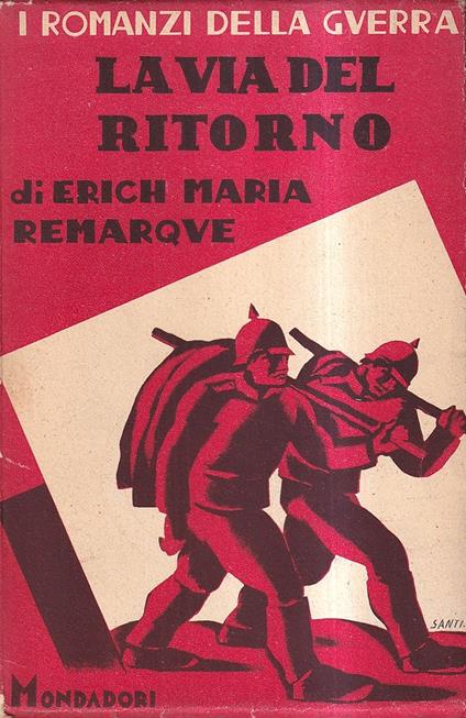 via del ritorno - Erich Maria Remarque - copertina