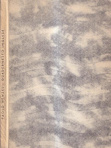 Quadernetto inglese - copertina