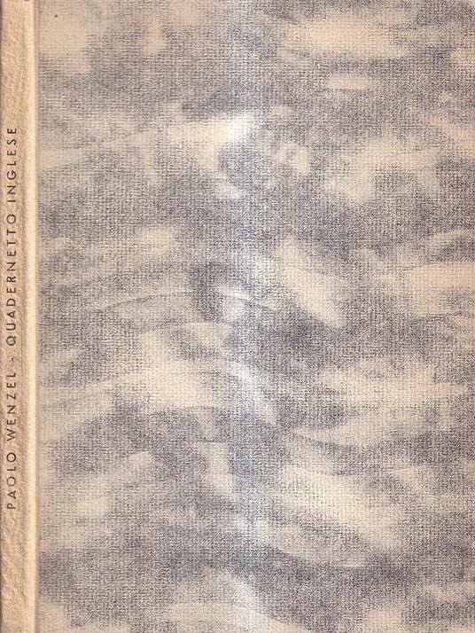 Quadernetto inglese - copertina