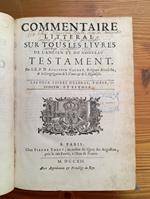 Les deux livres d'Esdras, Tobie, Judith, et Esther - Commentaire litteral sur tous les livres de l'Ancien et du Nouveau Testament