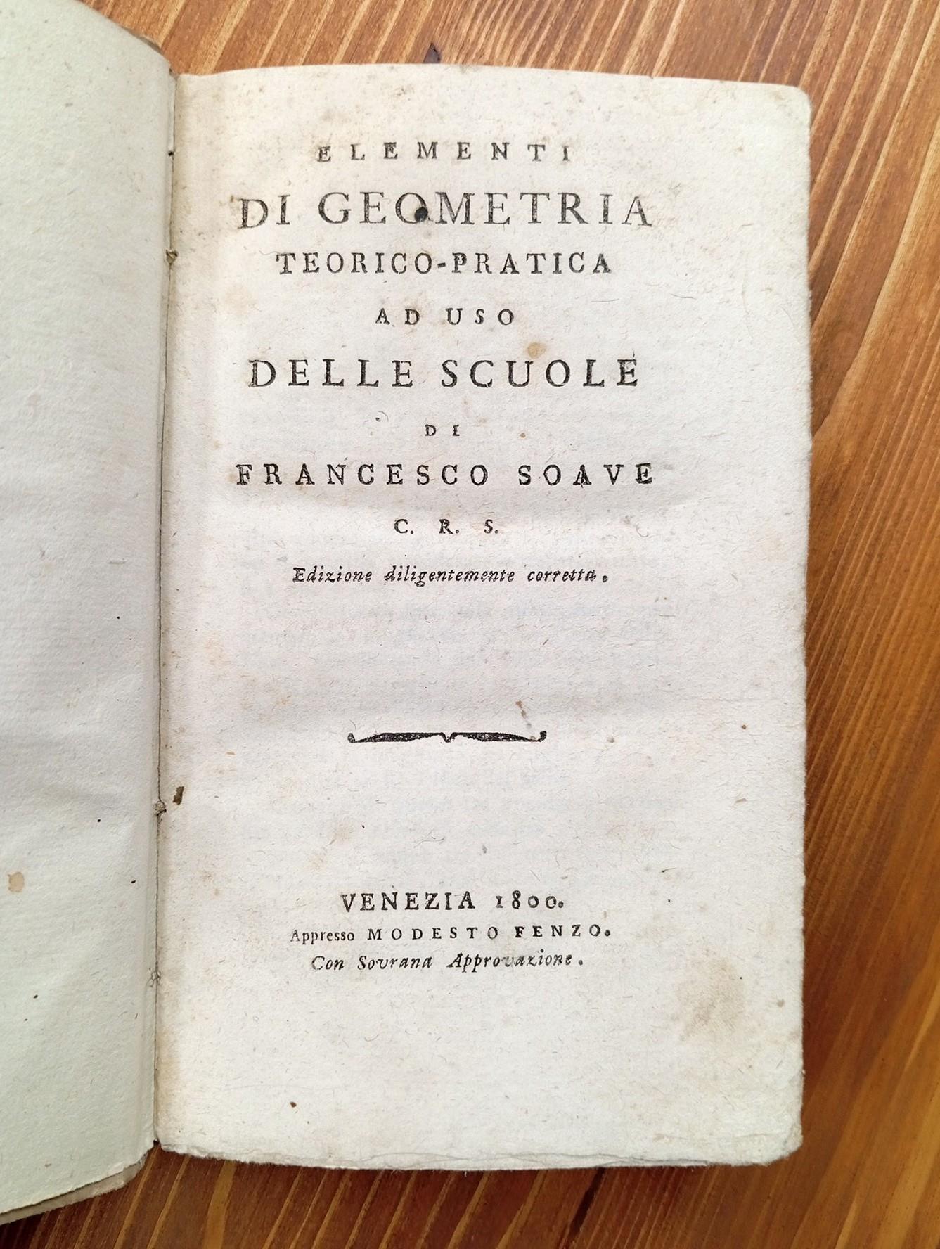 Elementi di geometria teorico-pratica ad uso delle scuole. Edizione diligentemente corretta