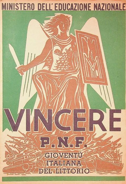 Ministero Educazione Nazionale: Gioventù Italiana del Littorio, P.N.F., 1941-42 - copertina