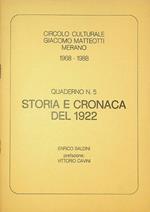 Storia e cronaca del 1922