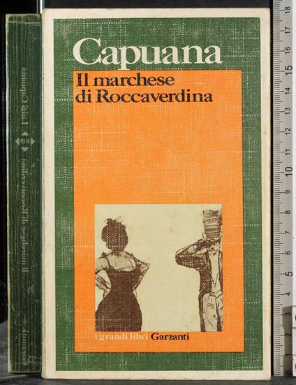 Il marchese di Roccaverdina - Luigi Capuana - copertina